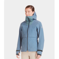 Elementjas Horse Pilot dames Blauw bewolkt