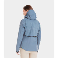 Elementjas Horse Pilot dames Blauw bewolkt