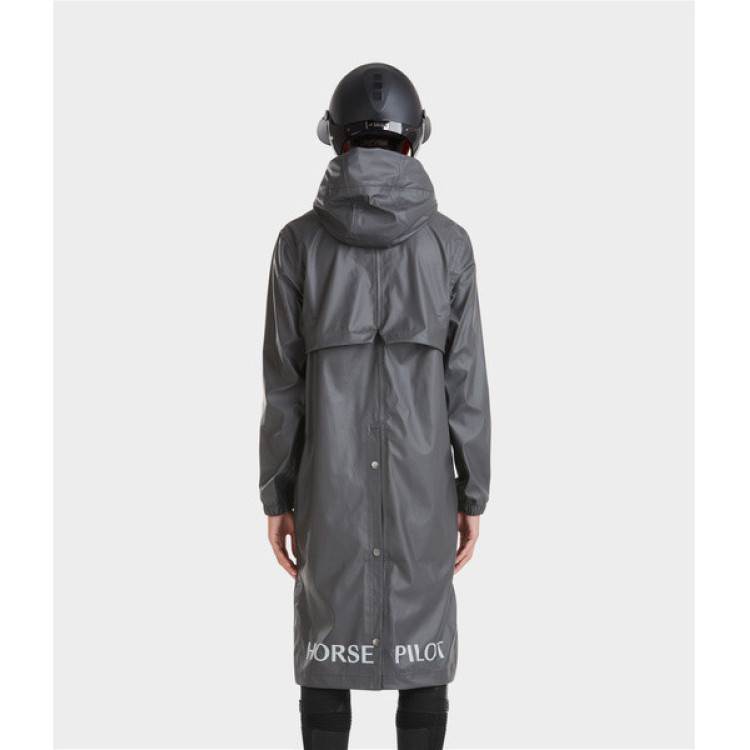 Lange waterdichte Raintech jas Horse Pilot dames Lange waterdichte Raintech jas Horse Pilot dames