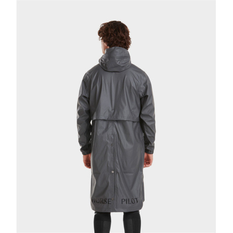 Lange waterdichte Raintech-jas Horse Pilot heren Lange waterdichte Raintech-jas Horse Pilot heren