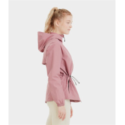 Waterdichte jas Raintech Horse Pilot dames Roze mesa
