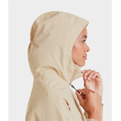 Waterdichte jas Raintech Horse Pilot dames Latté Bruin