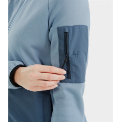 Pampa fleecejack Horse Pilot dames Ashley blauw