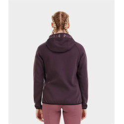 Pampa fleecejack Horse Pilot dames Wijnproeven Violet Pampa fleecejack Horse Pilot dames Wijnproeven Violet