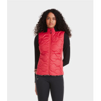 Mouwloos vest Horse Pilot dames Lippenstift Rood