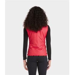 Mouwloos vest Horse Pilot dames Lippenstift Rood