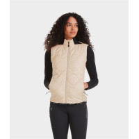 Mouwloos vest Horse Pilot dames Latté Bruin