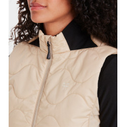 Mouwloos vest Horse Pilot dames Latté Bruin Mouwloos vest Horse Pilot dames Latté Bruin