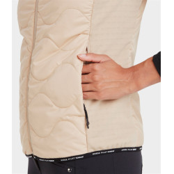 Mouwloos vest Horse Pilot dames Latté Bruin Mouwloos vest Horse Pilot dames Latté Bruin