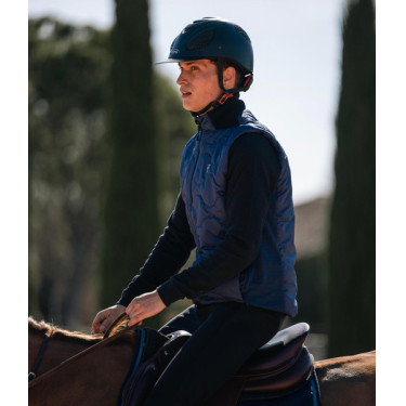 Mouwloos vest Horse Pilot heren Marine Marineblauw