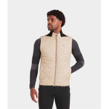 Mouwloos vest Horse Pilot heren Latté Bruin Mouwloos vest Horse Pilot heren Latté Bruin