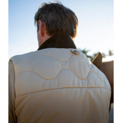 Mouwloos vest Horse Pilot heren Latté Bruin Mouwloos vest Horse Pilot heren Latté Bruin