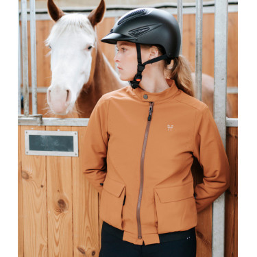 Teddyjas Horse Pilot dames Goudbruin