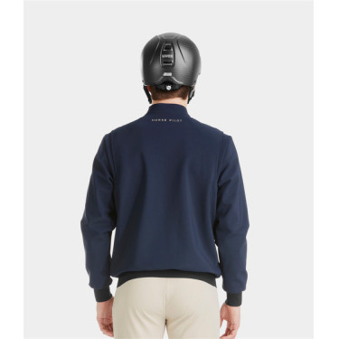 Teddyvest Horse Pilot heren Marine Marineblauw