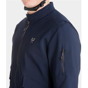 Teddyvest Horse Pilot heren Marine Marineblauw