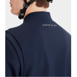 Teddyvest Horse Pilot heren Marine Marineblauw