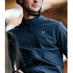 Teddyvest Horse Pilot heren Marine Marineblauw