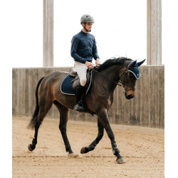 Teddyvest Horse Pilot heren Marine Marineblauw