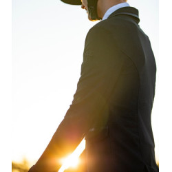 Wedstrijdjasje Aeromesh dames Horse Pilot Zwart