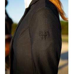 Wedstrijdjasje Aeromesh dames Horse Pilot Zwart