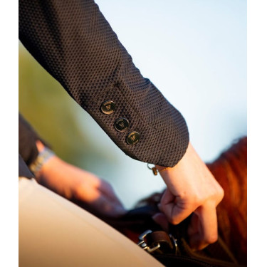 Wedstrijdjasje Aeromesh dames Horse Pilot Zwart