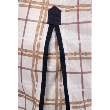 Vliegendeken Horze Defender Ruitjesprint Multicolor Vliegendeken Horze Defender Ruitjesprint Multicolor