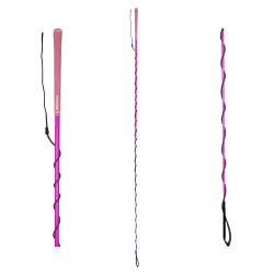 Waldhausen telescopische longeerzweep met golfhandvat Roze neon Waldhausen telescopische longeerzweep met golfhandvat Roze neon