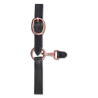 Roze leren halster Waldhausen X-Line Zwart
