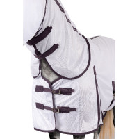 Dekzeil, hals en vliegenmasker Horze La Paz Zwart pruim Violet Dekzeil, hals en vliegenmasker Horze La Paz Zwart pruim Violet