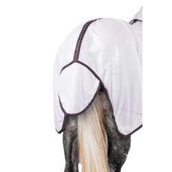 Dekzeil, hals en vliegenmasker Horze La Paz Zwart pruim Violet
