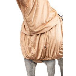 UV- en eczeembeschermend deken met buikklep en hals Horze Lichtbruin