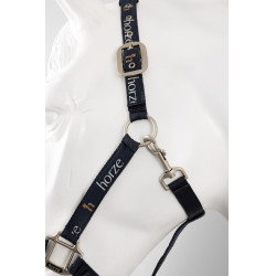 Halster Horze Huntington Opening Marineblauw Halster Horze Huntington Opening Marineblauw