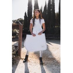 Wedstrijdzadeldek voor algemeen gebruik Horze Malmo Wit Wedstrijdzadeldek voor algemeen gebruik Horze Malmo Wit