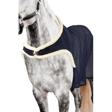 Mesh deken voor wandelaar Horze Opening Marineblauw