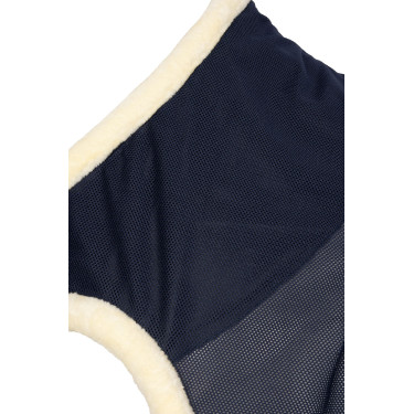 Mesh deken voor wandelaar Horze Opening Marineblauw