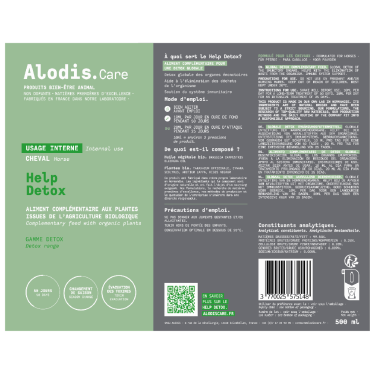 Aanvullend voer Alodis Care Help Detox Aanvullend voer Alodis Care Help Detox