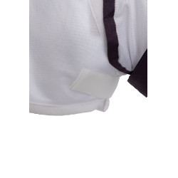 Dekzeil, hals en vliegenmasker Horze La Paz Zwart pruim Violet