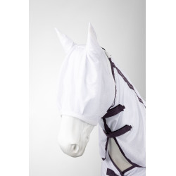 Dekzeil, hals en vliegenmasker Horze La Paz Zwart pruim Violet