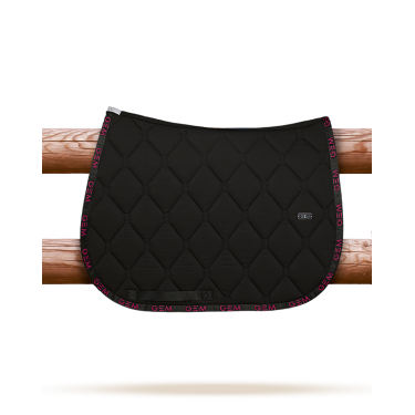 Tapijt GEM Love Zwart / roze Tapijt GEM Love Zwart / roze