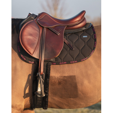 Tapijt GEM Love Zwart / roze Tapijt GEM Love Zwart / roze