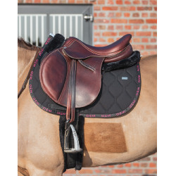 Tapijt GEM Love Zwart / roze Tapijt GEM Love Zwart / roze