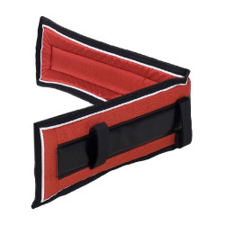 Pony zadelpad Finn-Tack Pro Rood / zwart / wit