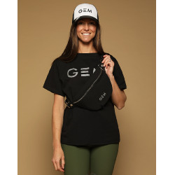 Heuptas GEM Luna Zwart / zilver