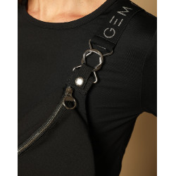 Heuptas GEM Luna Zwart / zilver