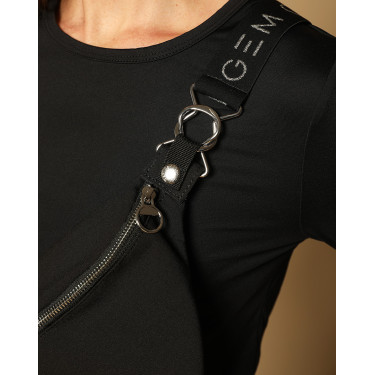 Heuptas GEM Luna Zwart / zilver