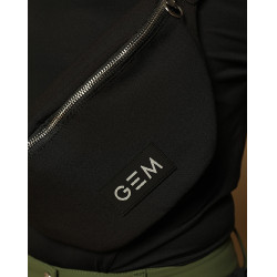 Heuptas GEM Luna Zwart / zilver