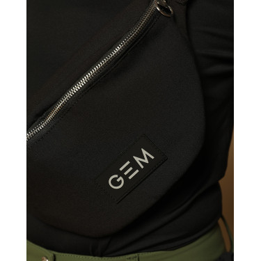 Heuptas GEM Luna Zwart / zilver