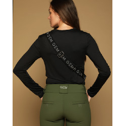 Heuptas GEM Luna Zwart / zilver