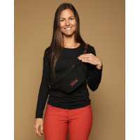 Heuptas GEM Luna Zwart / koraal