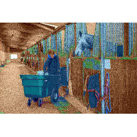 Chariot à aliments La Gée 155 litres Chariot à aliments La Gée 155 litres